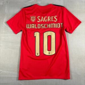 Adidas SL Benfica Waldschmidt 10 Soccer Jersey Men Small Red AEROREADY